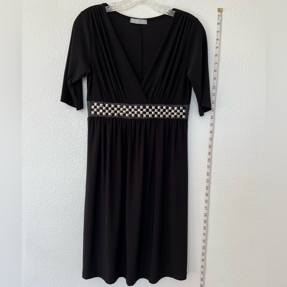 Espresso Espresso short mini black dress
